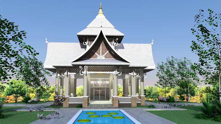 Utility Hall Wat RajCharean -ChiangRai